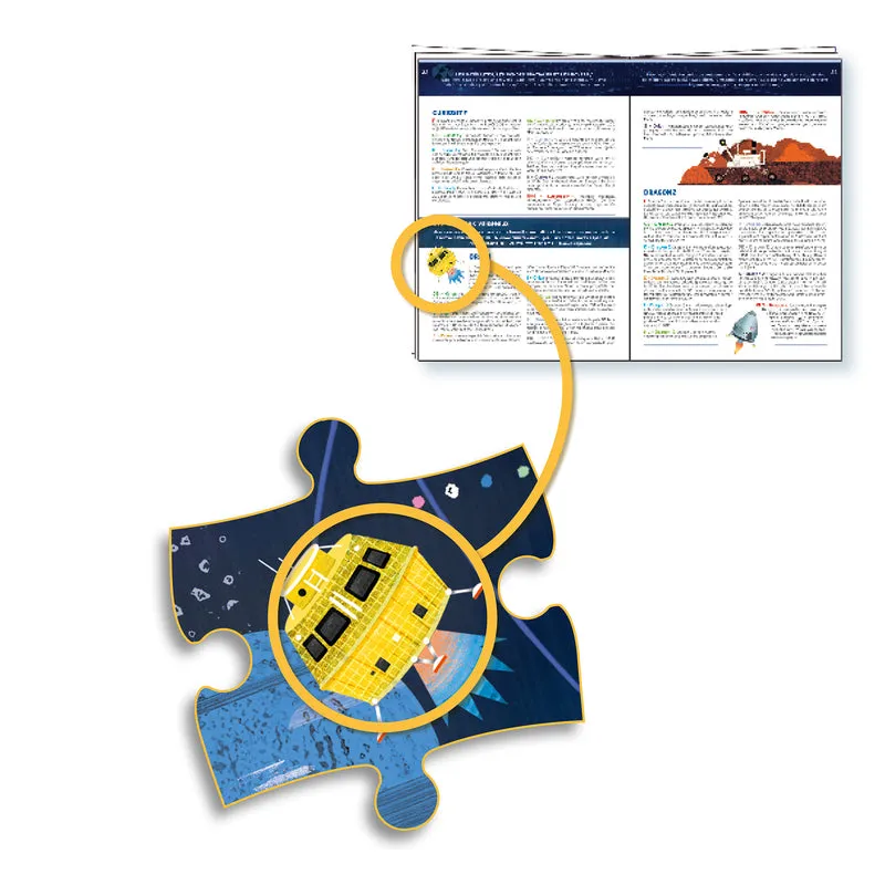 Djeco - Puzzle Observation 200pcs - Space