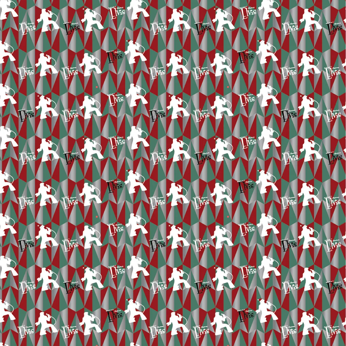Elvis Groovy Tree Wrapping Paper