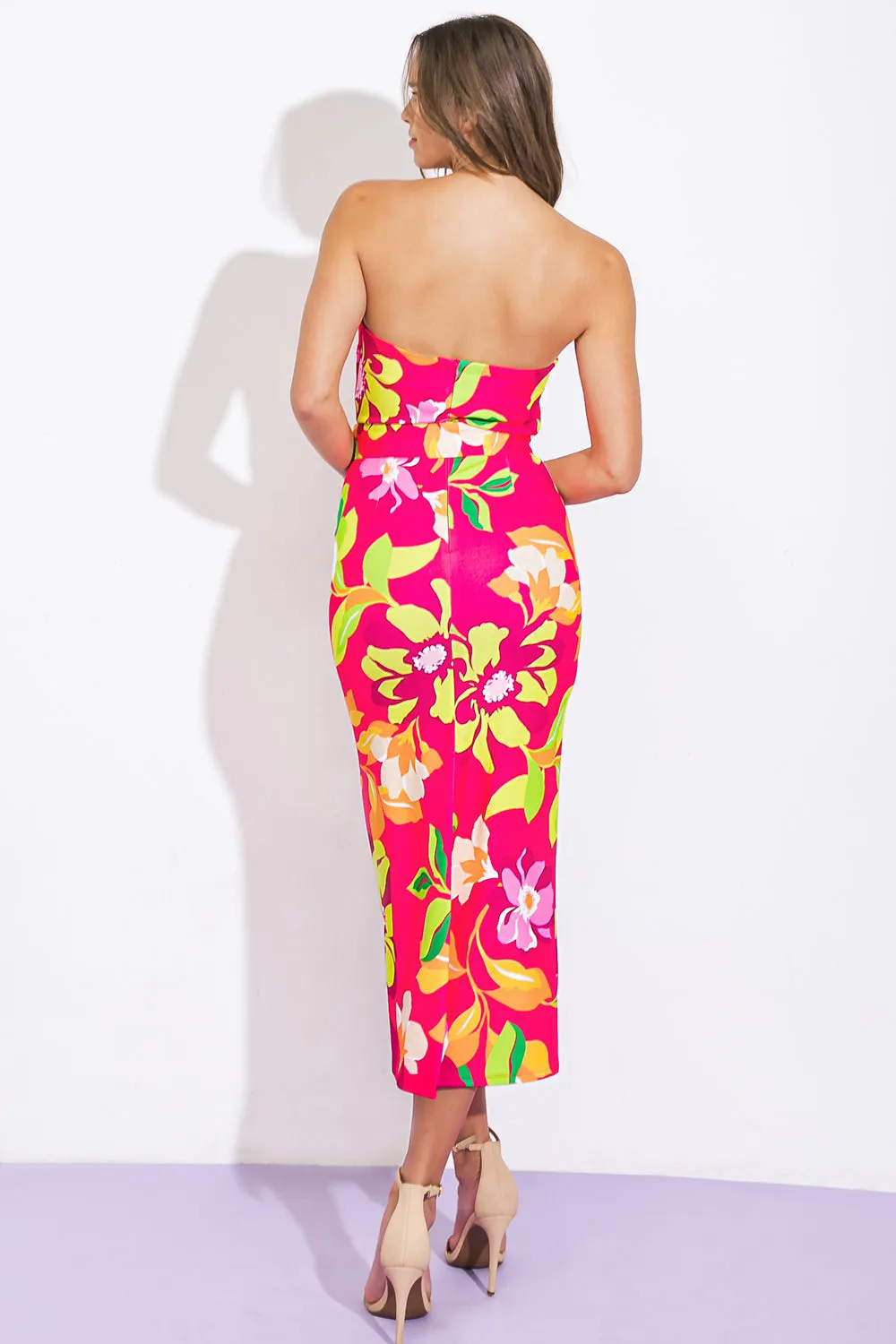 Explore More Collection - A COLORFUL LIFE MIDI DRESS
