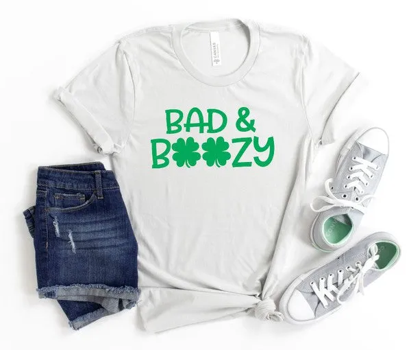Explore More Collection - Bad and Boozy Crew Neck Tee