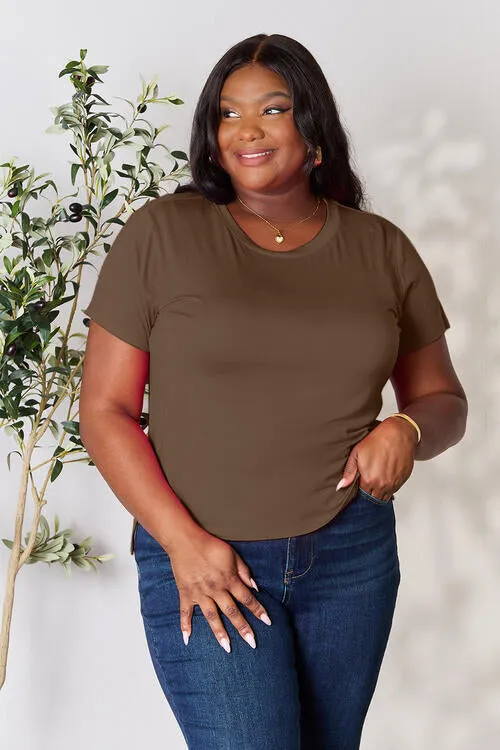 Basic Bae Full Size Round Neck Short Sleeve T-Shirt - Explore More Collection