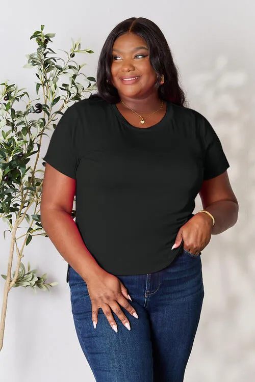 Basic Bae Full Size Round Neck Short Sleeve T-Shirt - Explore More Collection