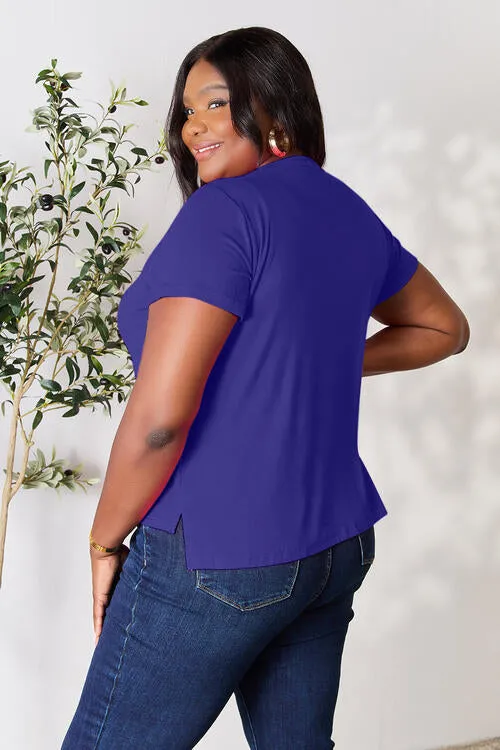 Basic Bae Full Size Round Neck Short Sleeve T-Shirt - Explore More Collection