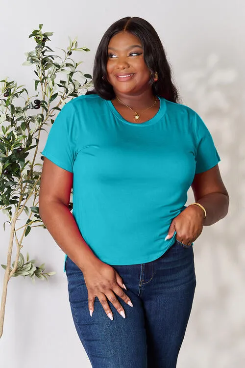 Basic Bae Full Size Round Neck Short Sleeve T-Shirt - Explore More Collection