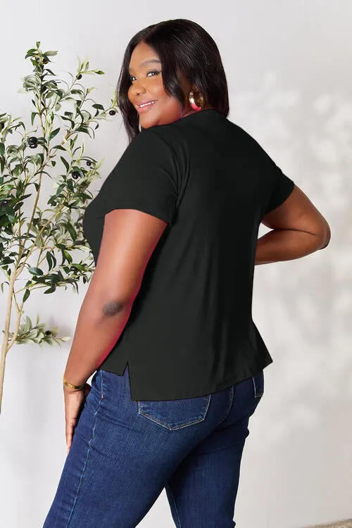 Basic Bae Full Size Round Neck Short Sleeve T-Shirt - Explore More Collection