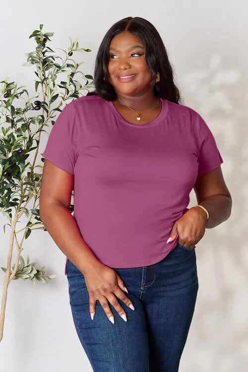 Basic Bae Full Size Round Neck Short Sleeve T-Shirt - Explore More Collection