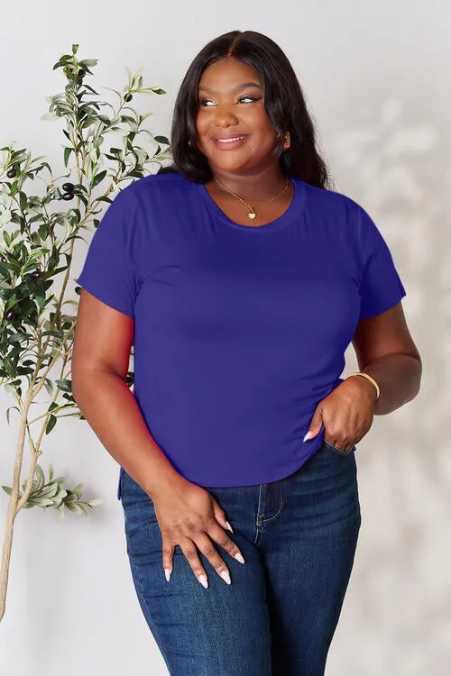 Basic Bae Full Size Round Neck Short Sleeve T-Shirt - Explore More Collection