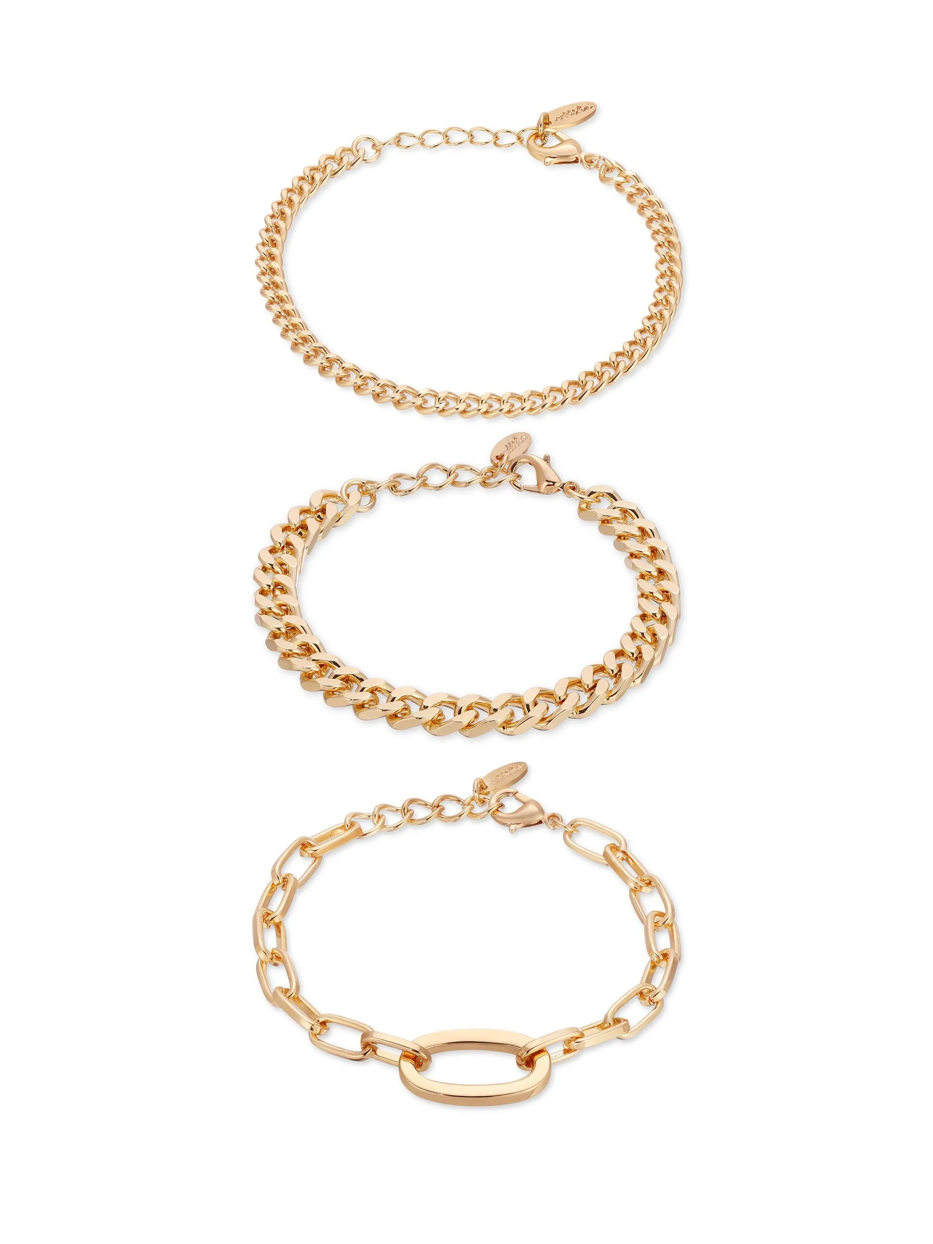 Explore More Collection - Chain Game Bracelet Set of 3