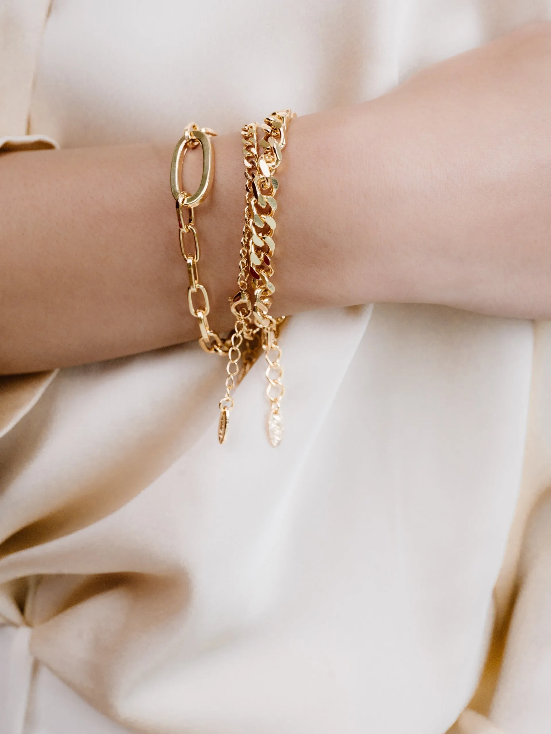 Explore More Collection - Chain Game Bracelet Set of 3