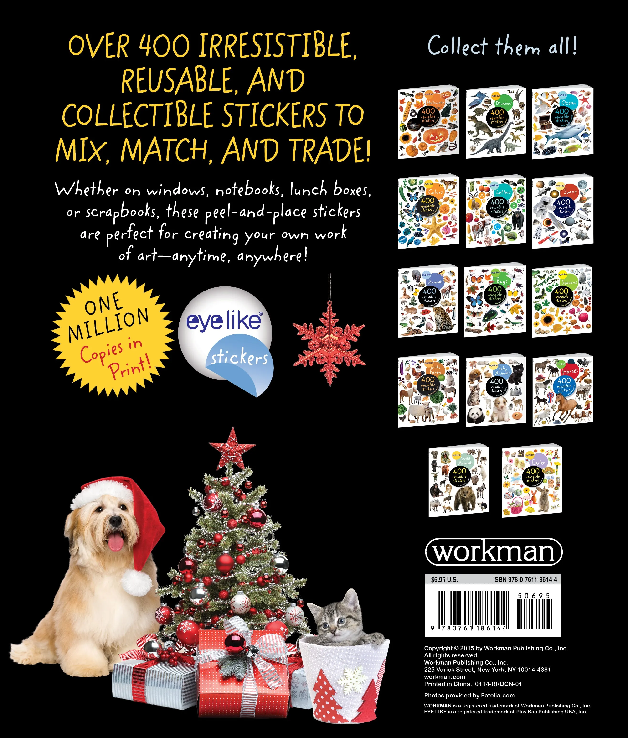 EyeLike Stickers: Christmas