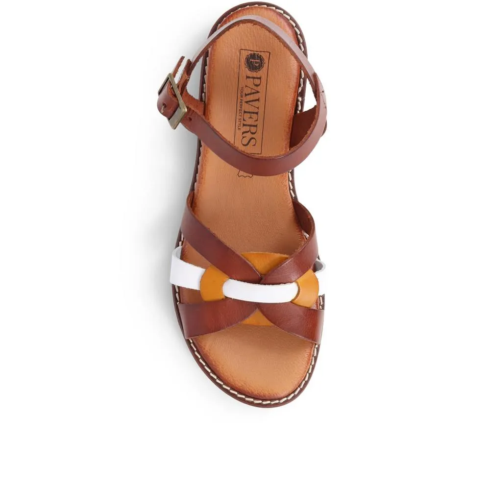 Flat Leather Sandals  - TUYUR39003 / 325 293