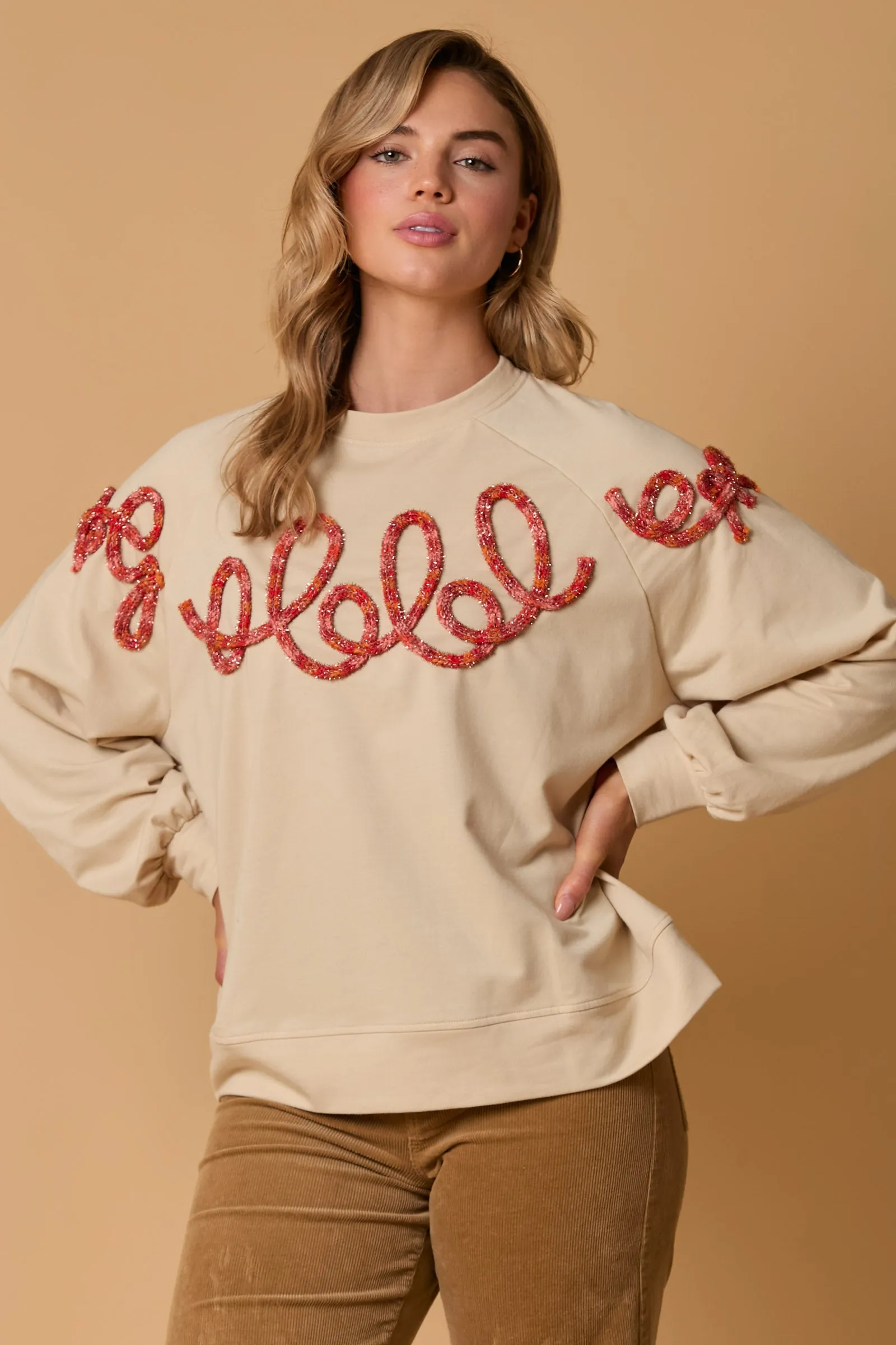 French Terry Gobble Top