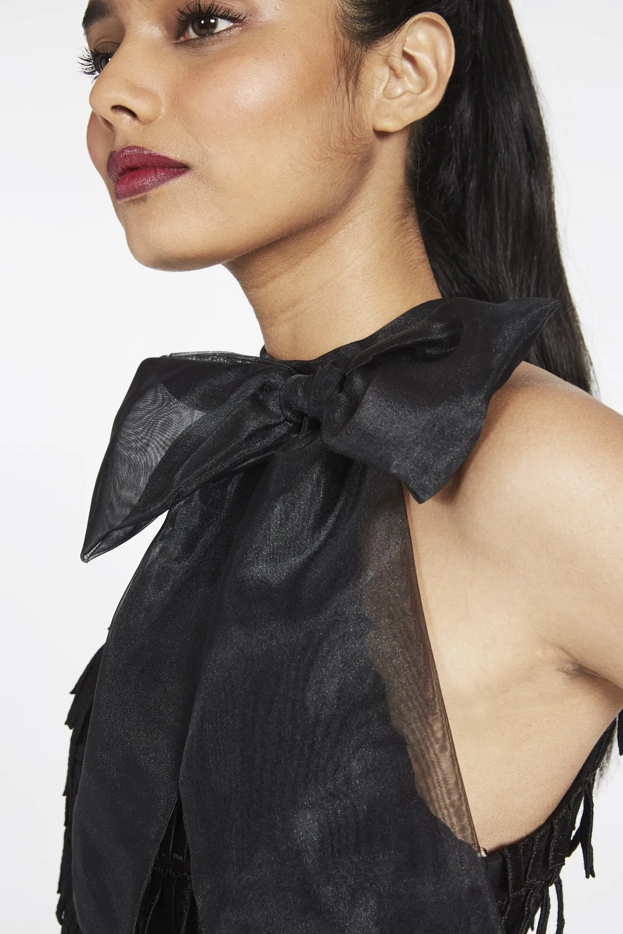 Fringe Embellished Gwyneth Dress