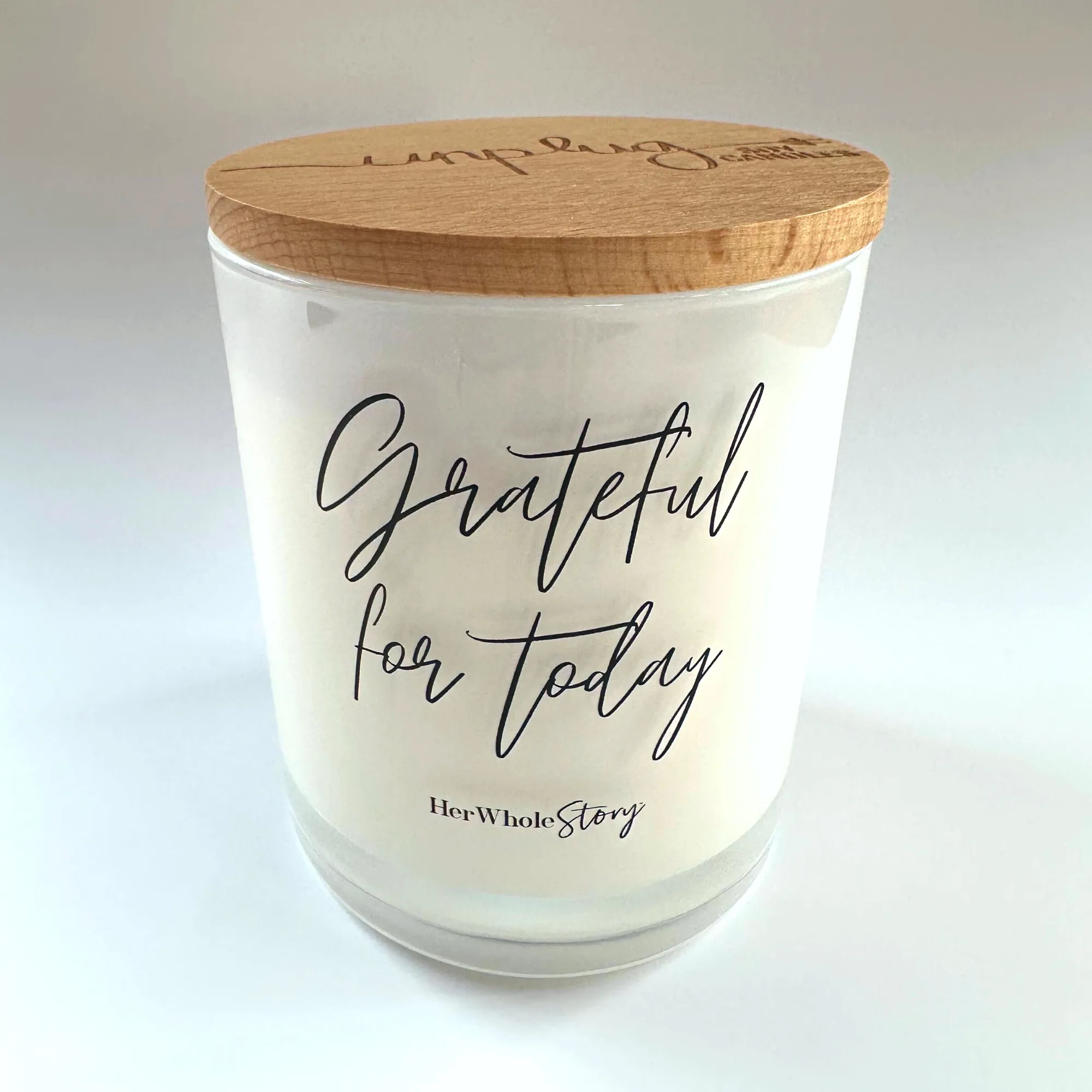 Grateful for Today Candle