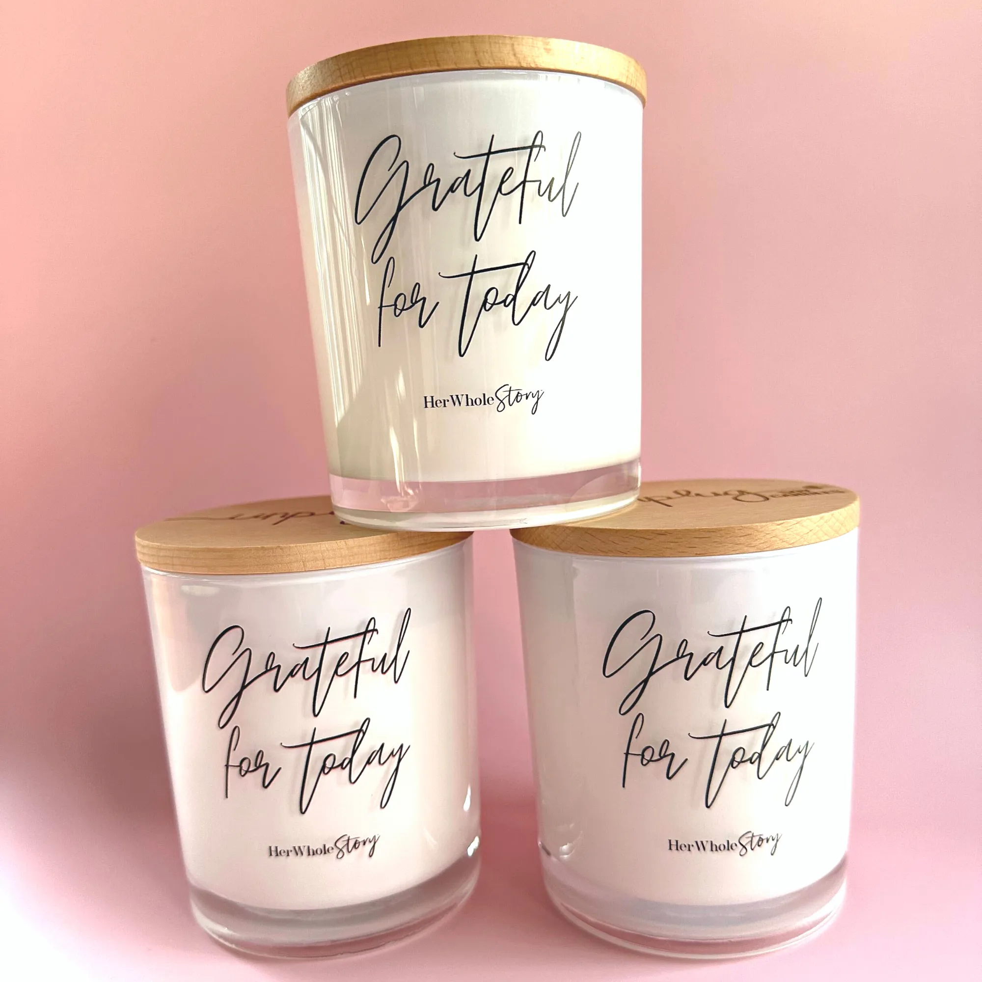 Grateful for Today Candle