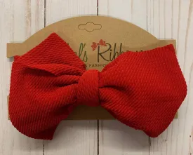 Handmade Headwrap Headband with XL Bow ( colors)