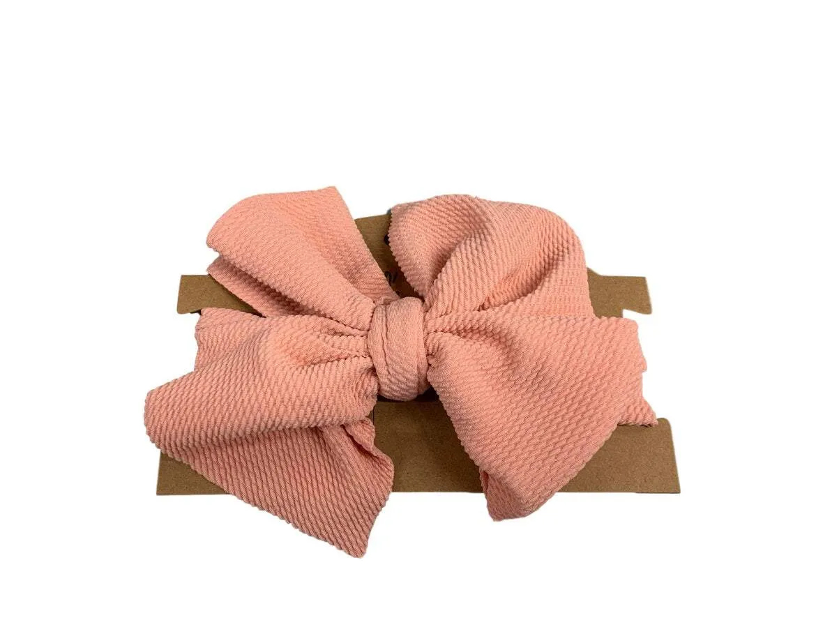 Handmade Headwrap Headband with XL Bow ( colors)
