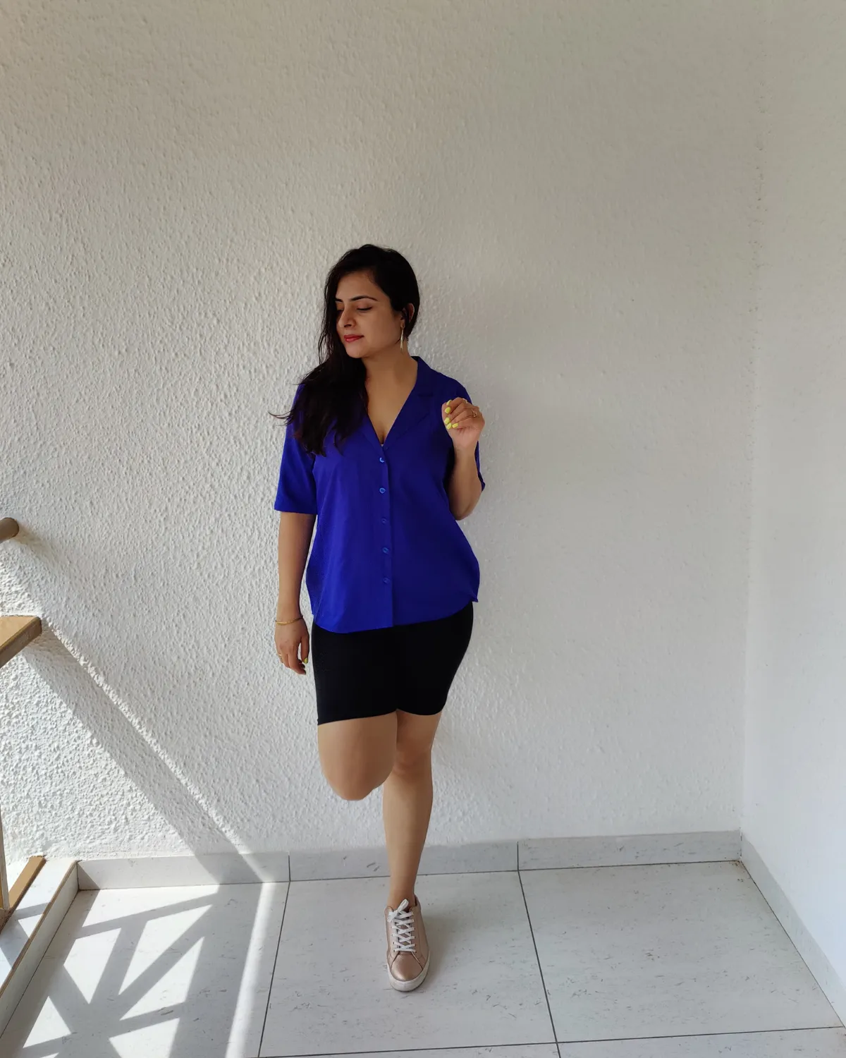 Hawaiin Blue Holiday Shirt