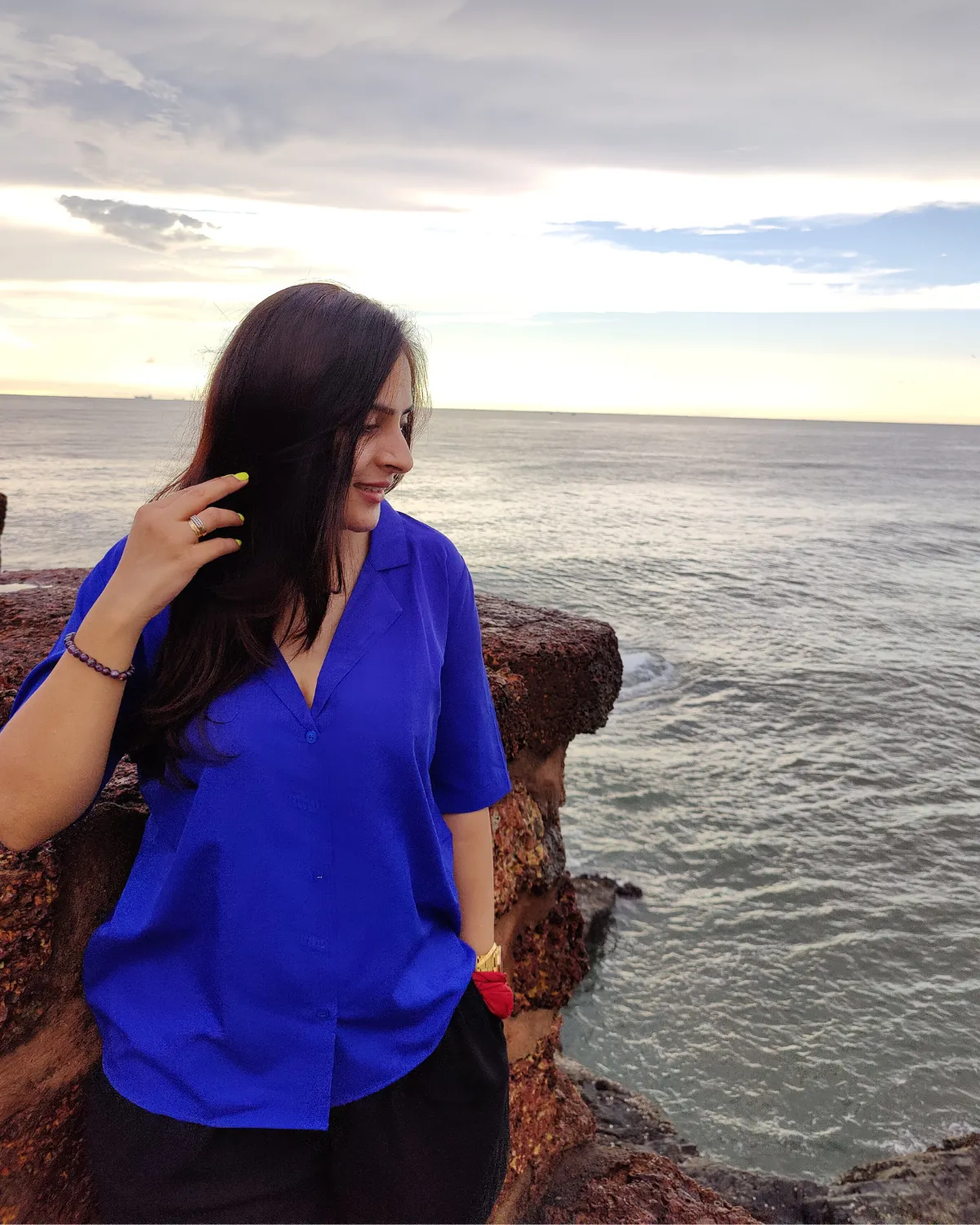 Hawaiin Blue Holiday Shirt