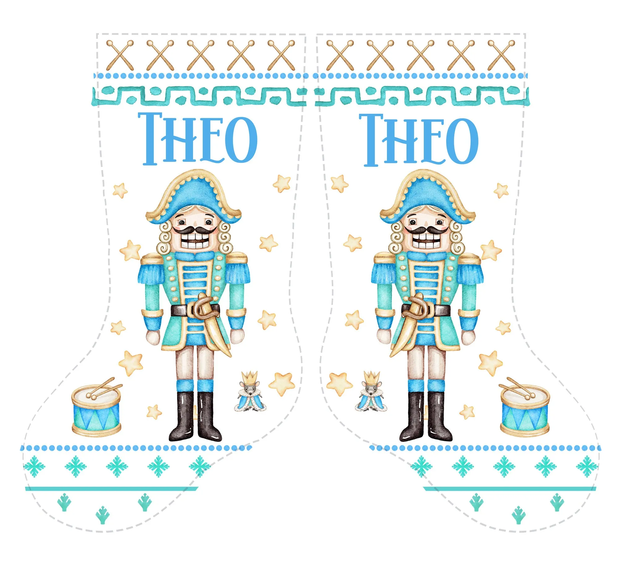 Holiday '24 - Nutcracker Stocking