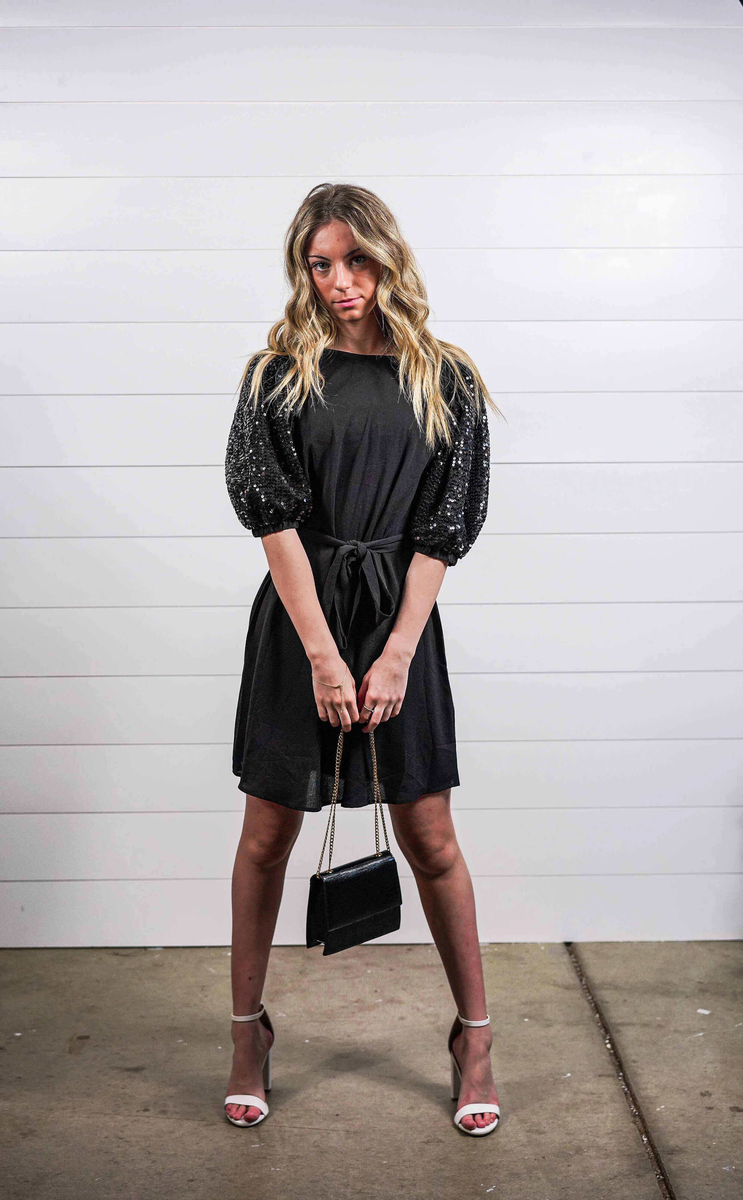 Holiday Classics Black Dress