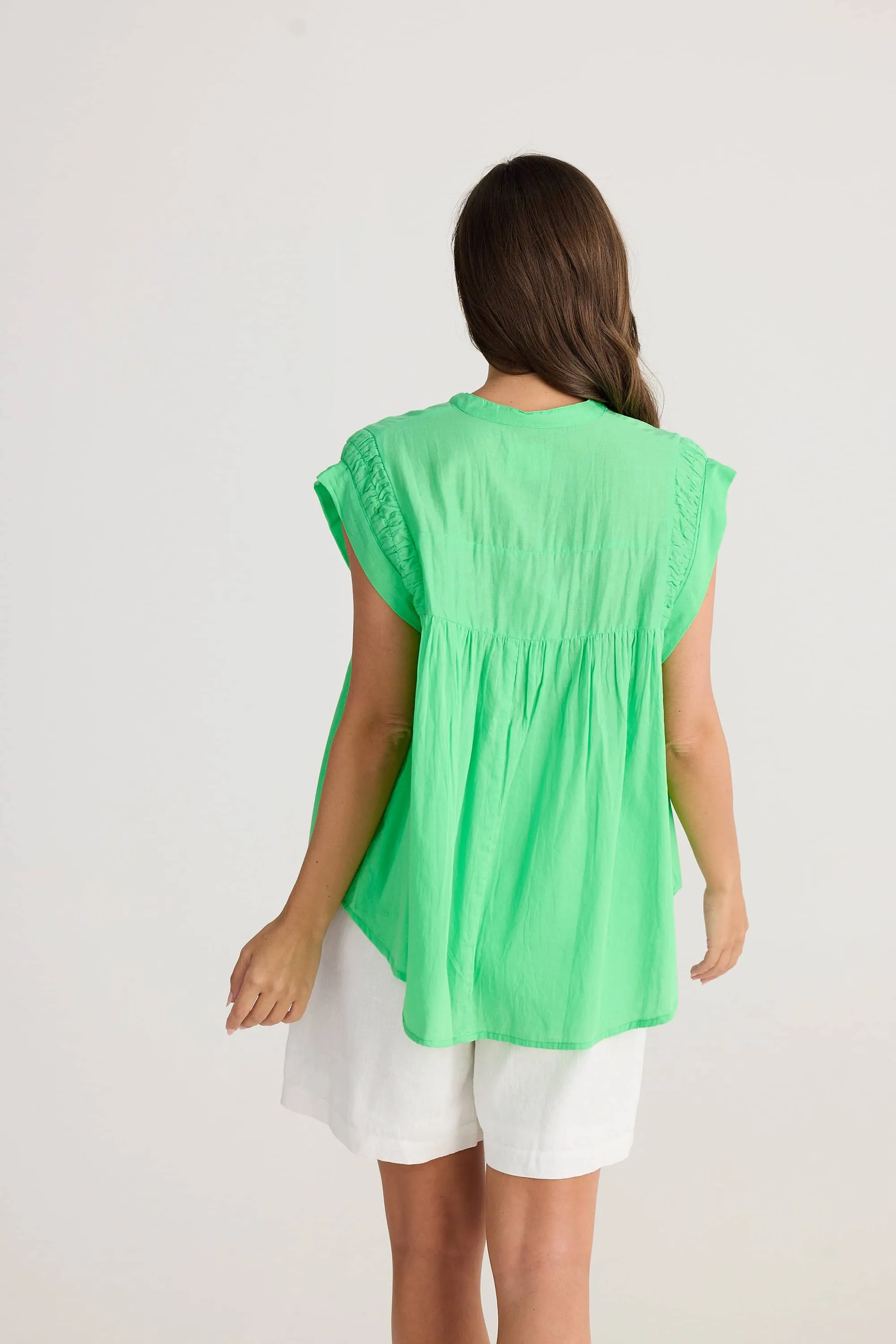 Holiday Clementine Top - Apple