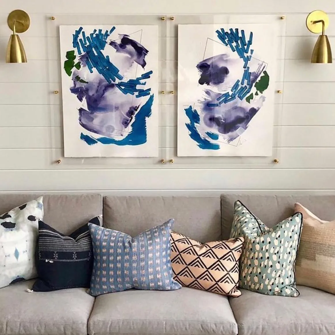 Holiday Double Panel Floating Frames