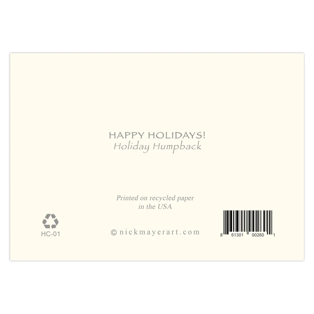 Holiday Humpback Cards