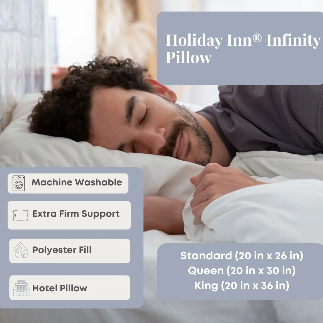 Holiday Inn<sup>®</sup> Infinity Pillow | Extra-Firm Support