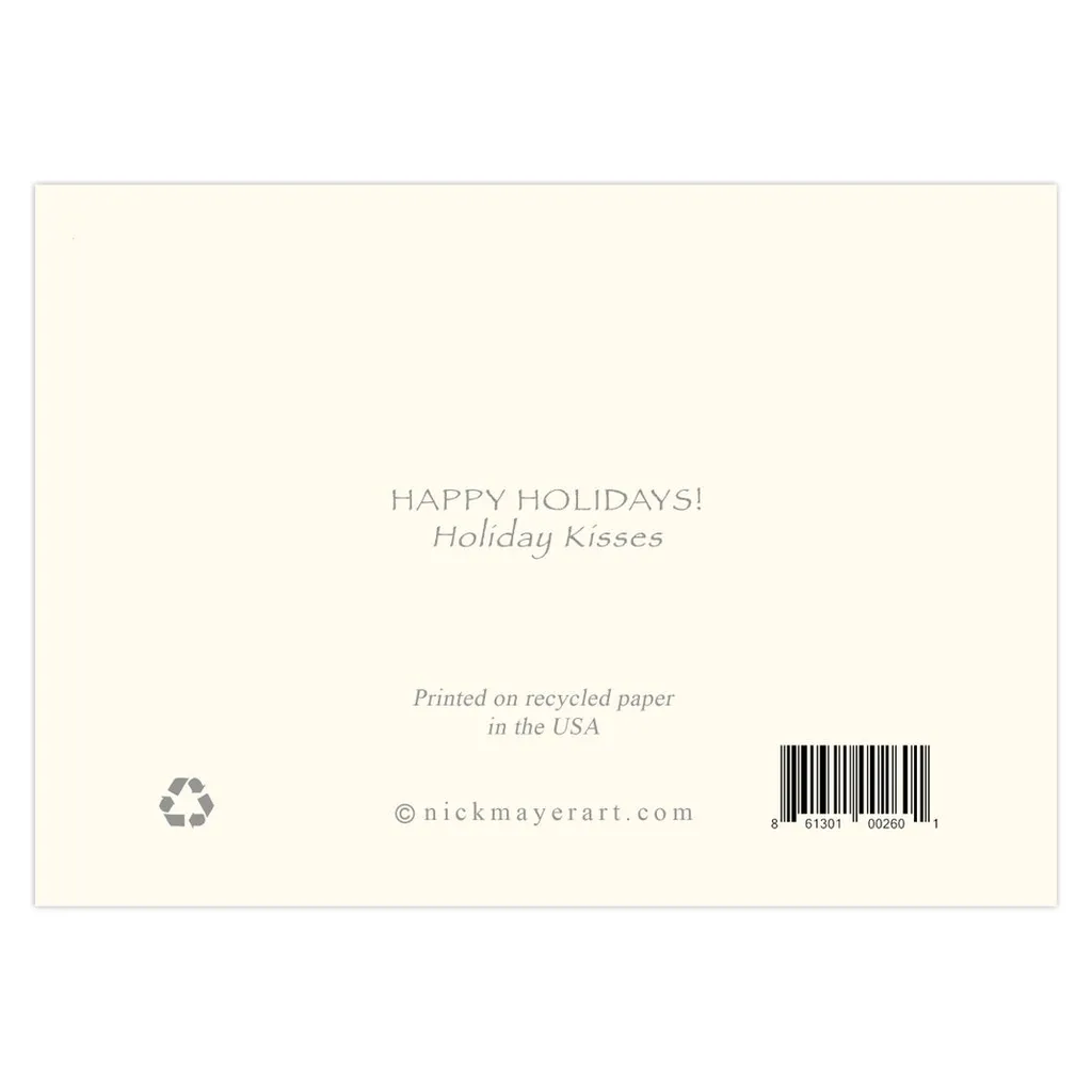 Holiday Kisses Cards, Whales 2