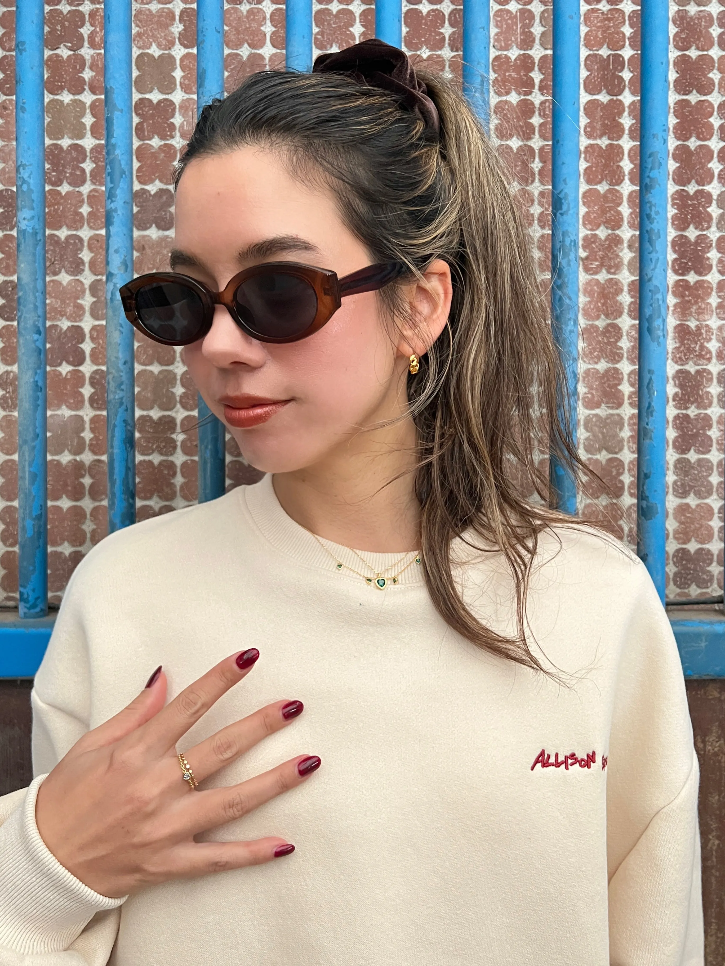 Holiday Mood Many Heart Necklace