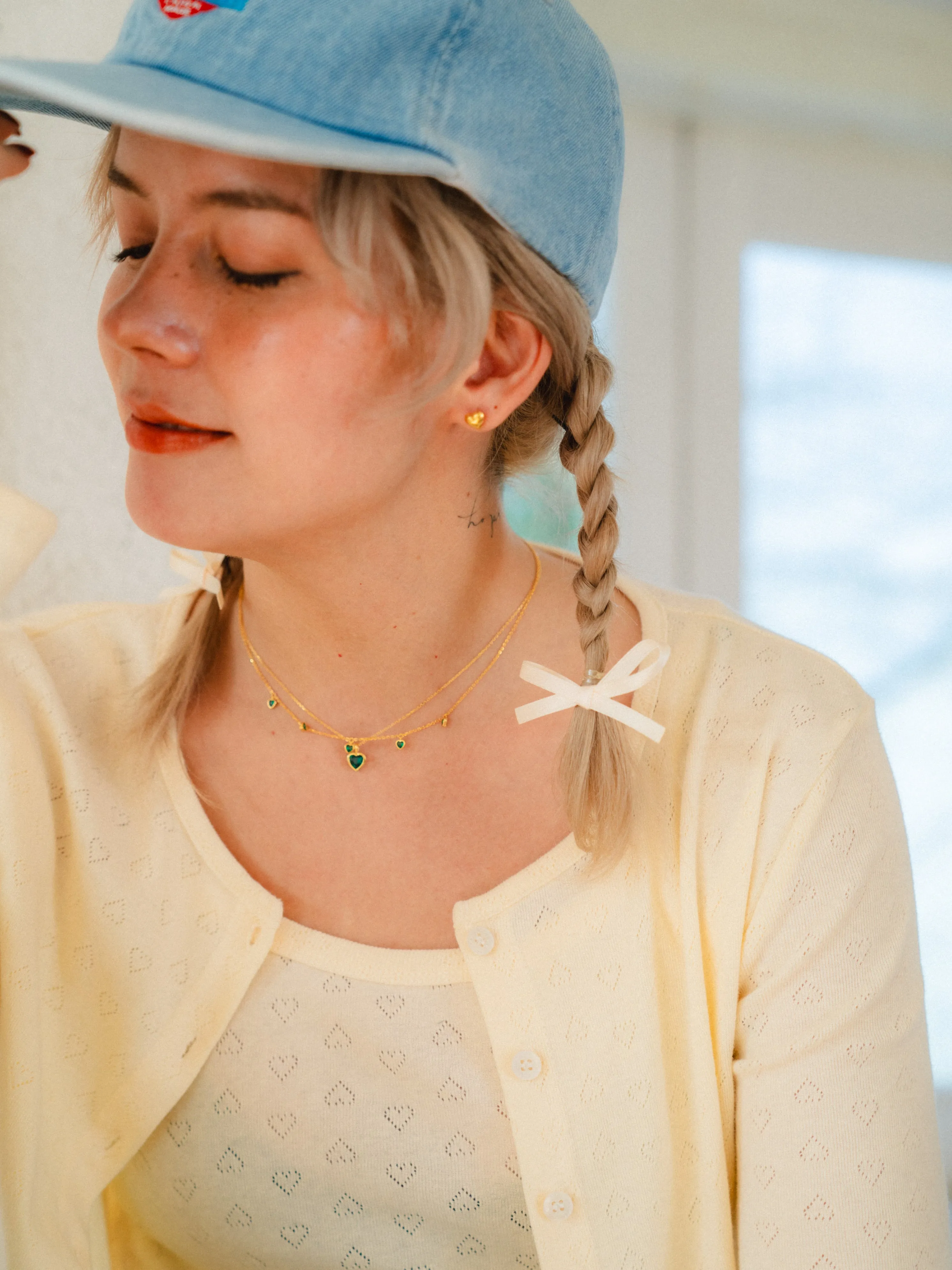Holiday Mood Many Heart Necklace