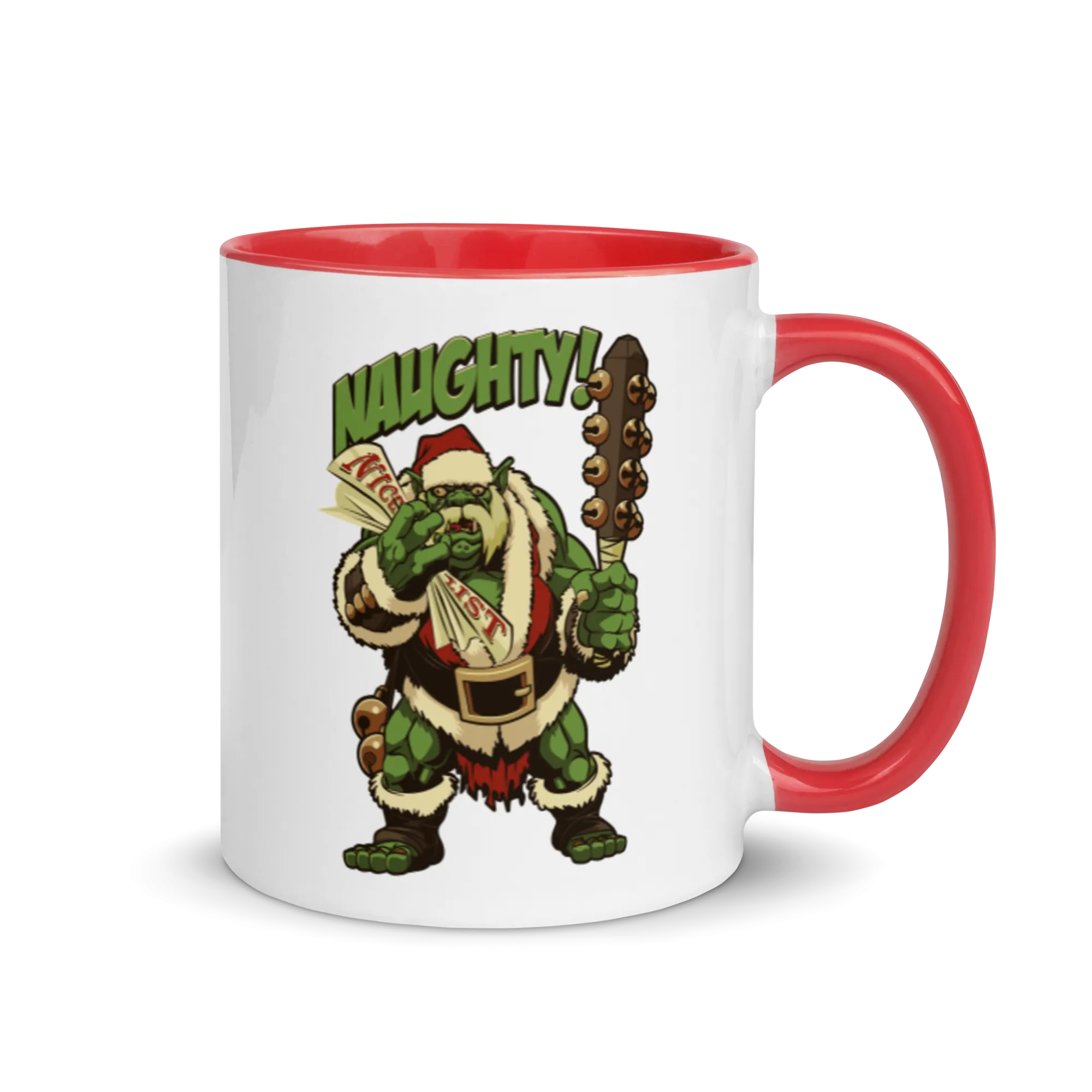 Holiday Naughty Ogre Mug
