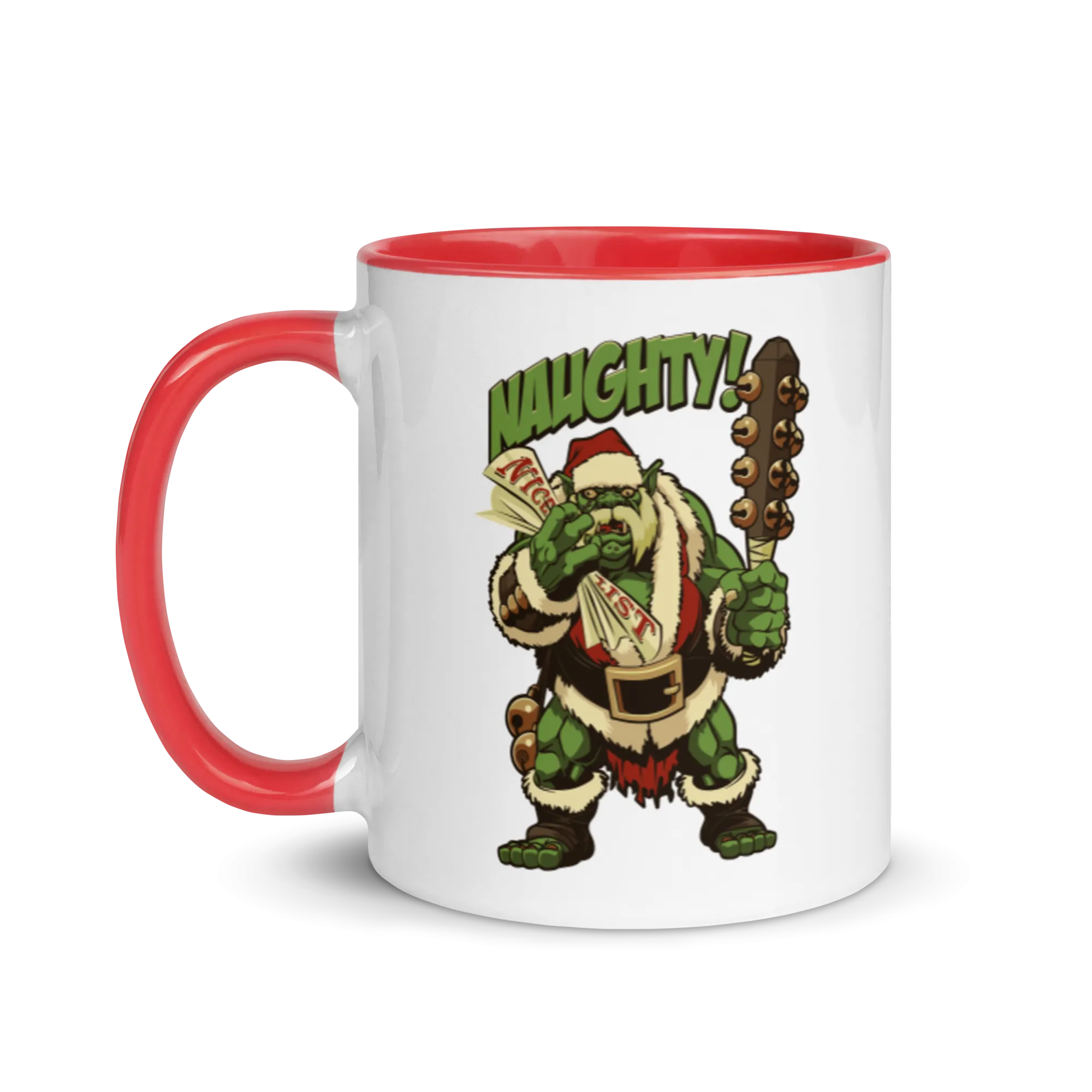 Holiday Naughty Ogre Mug