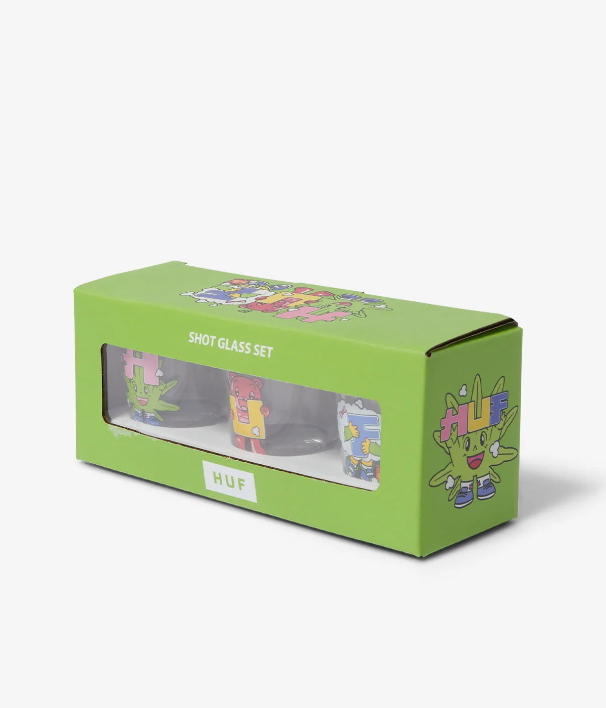HUF Kawaii Buddies Collectors Shot Glass Set - Cute and Unique Drinking Accessory