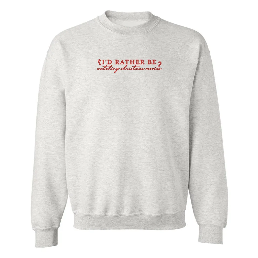 'I'd Rather Be' Christmas Edition Crewneck Sweatshirt