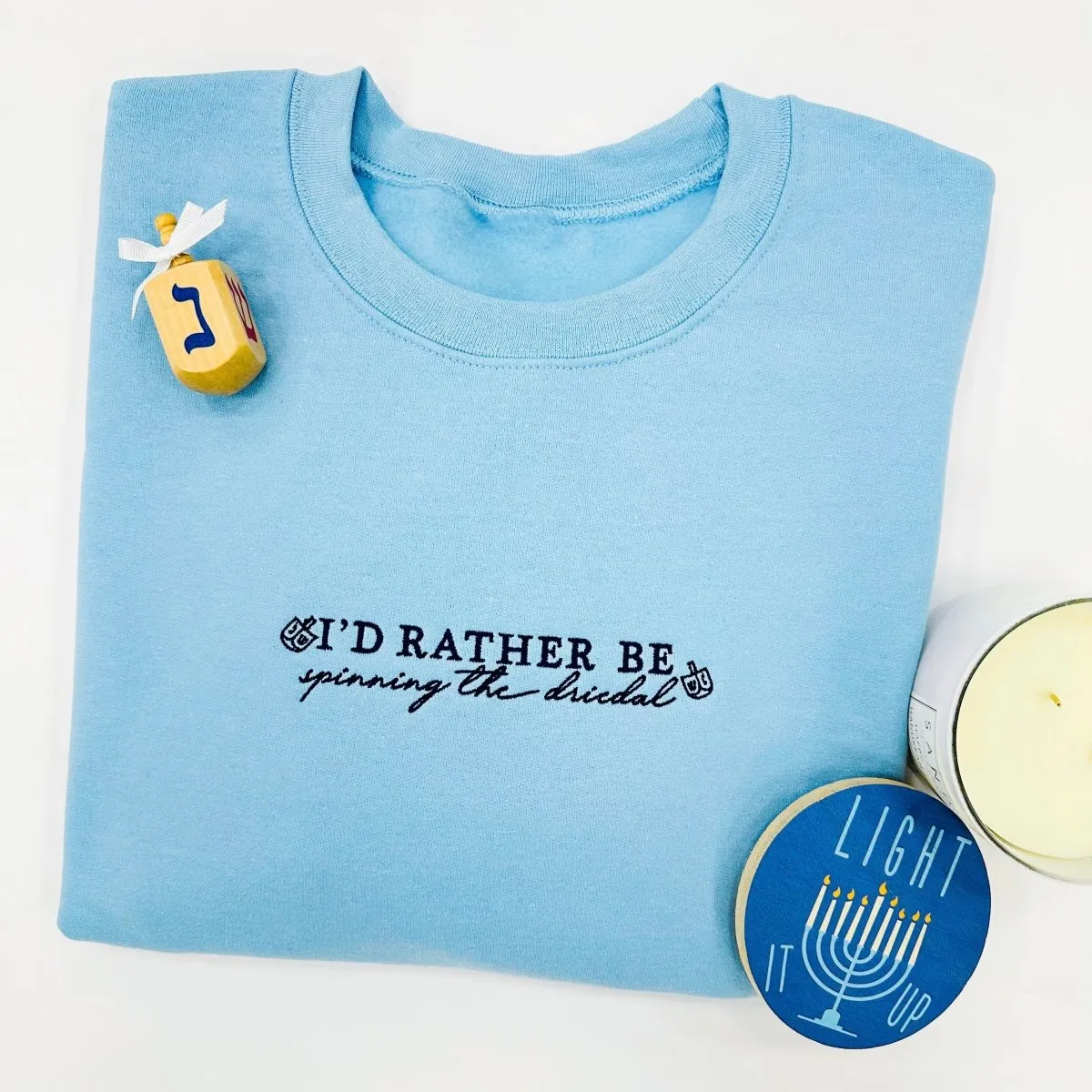 'I'd Rather Be' Christmas Edition Crewneck Sweatshirt