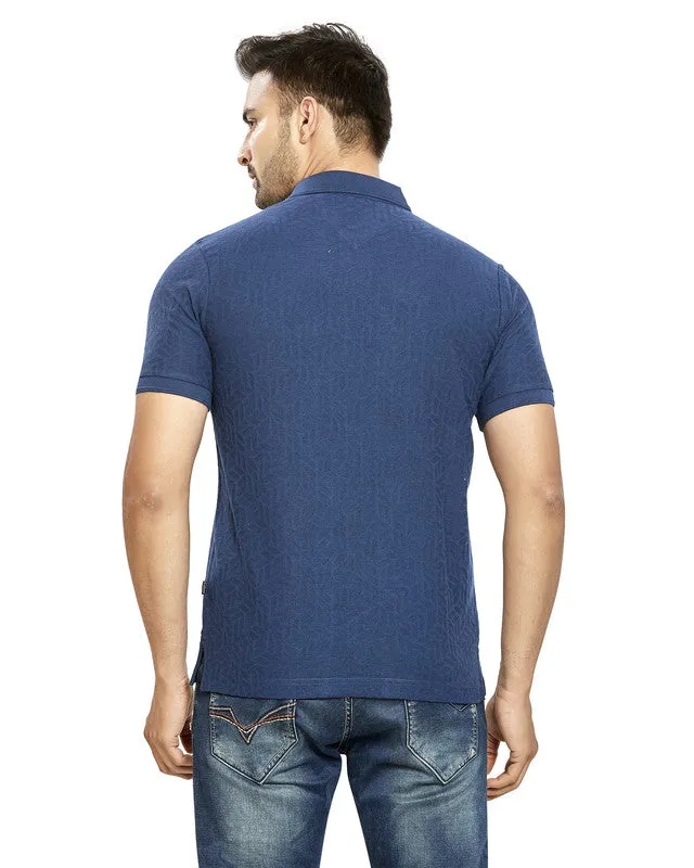 JACQUARD TEXTURE POLO
