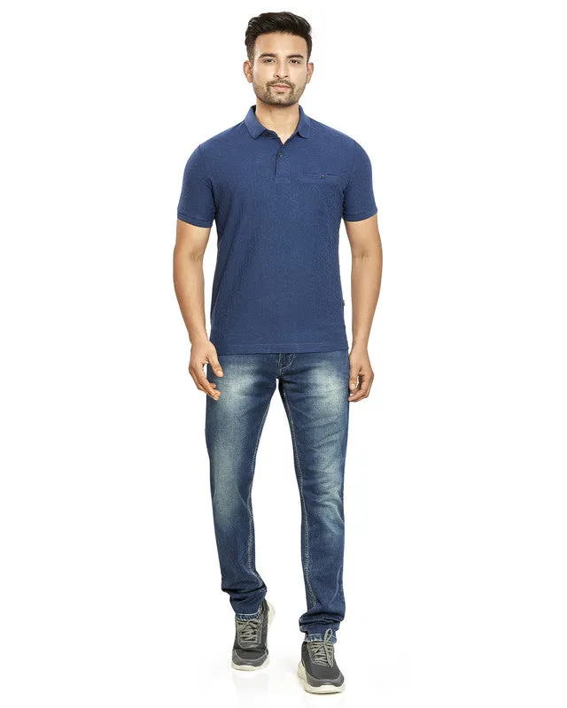 JACQUARD TEXTURE POLO