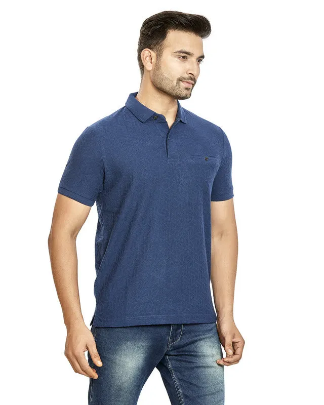 JACQUARD TEXTURE POLO