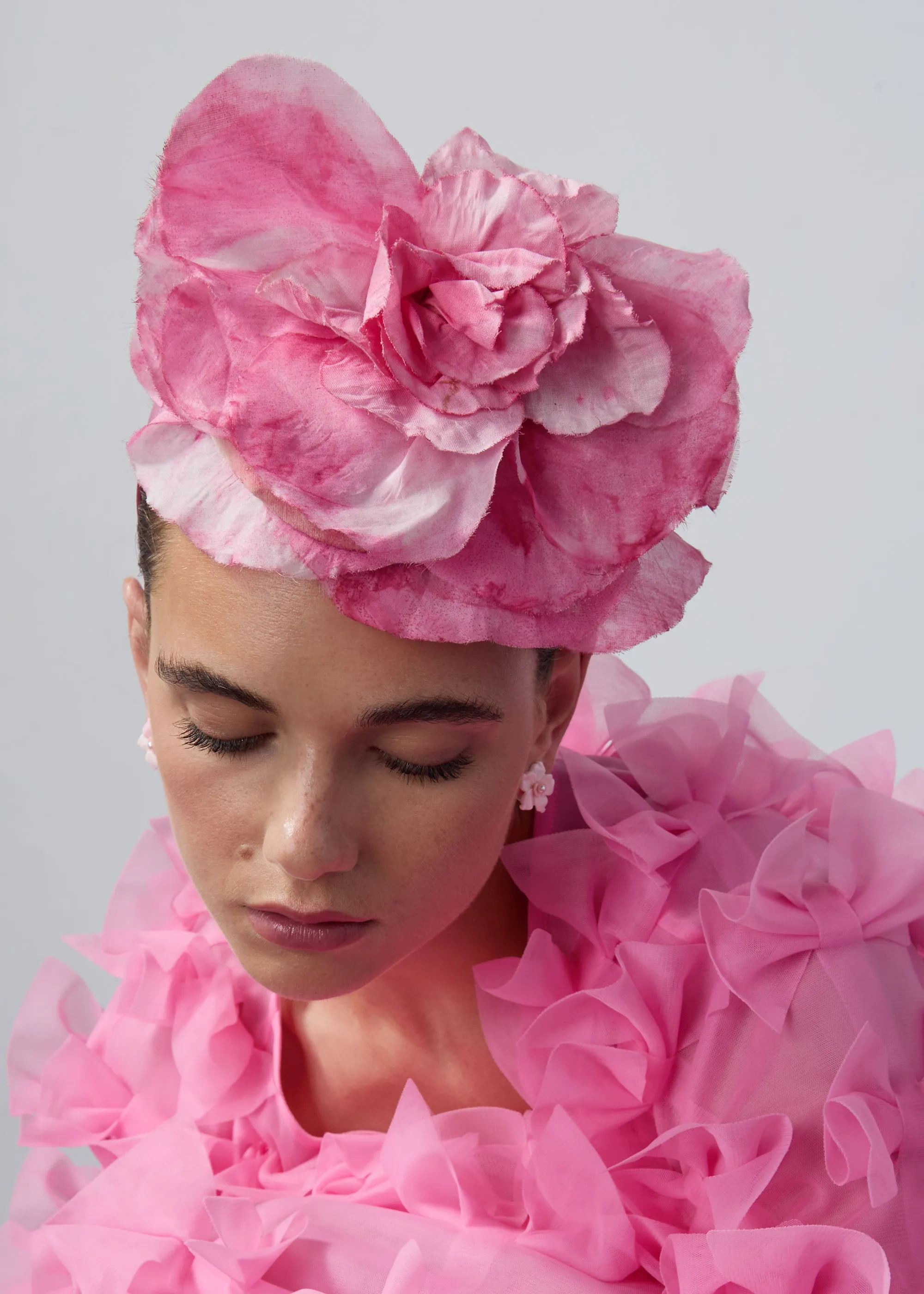 Jennifer Behr x New York Vintage Paulette Headband -- Peony