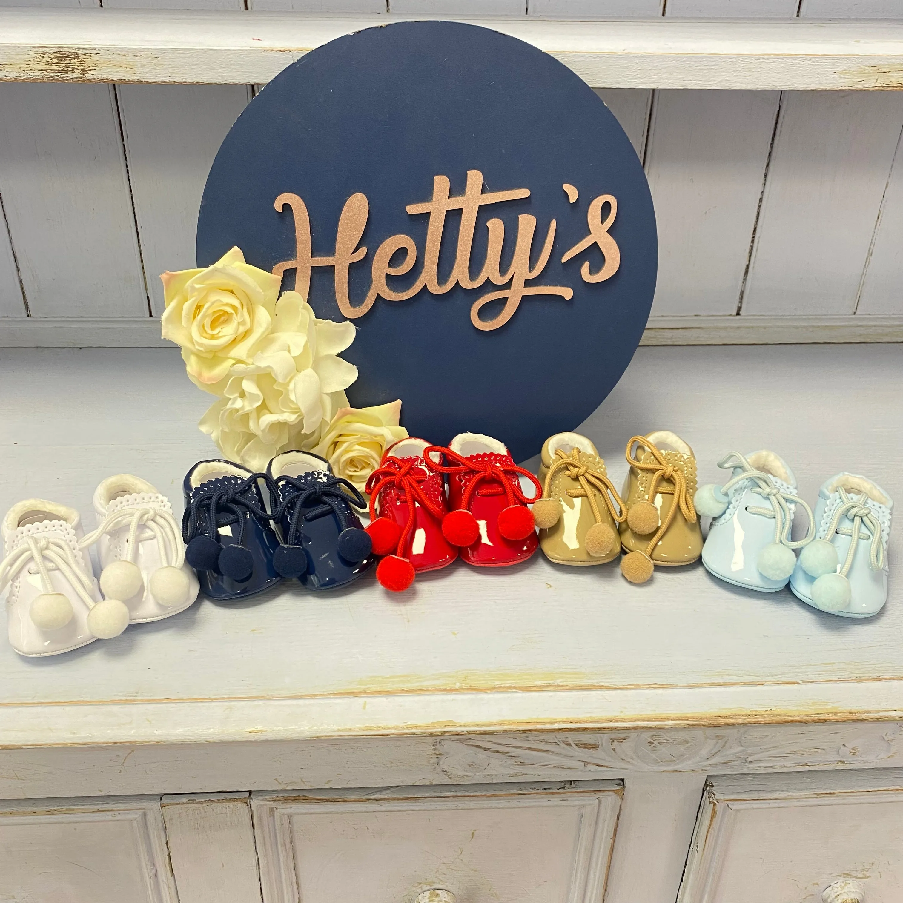 “Joe” Pom Pom Booties