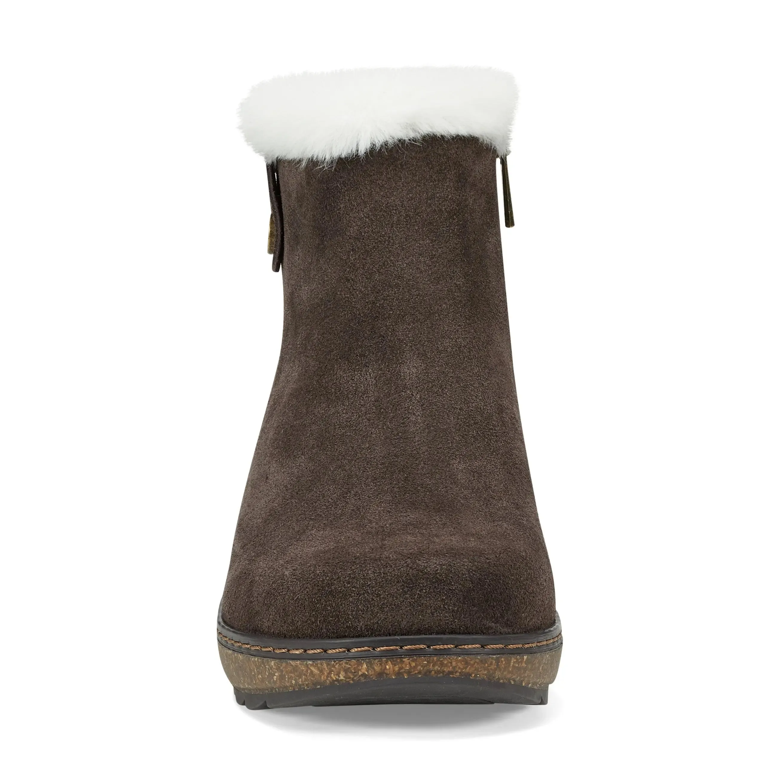 Kim Cold Weather Round Toe Casual Booties