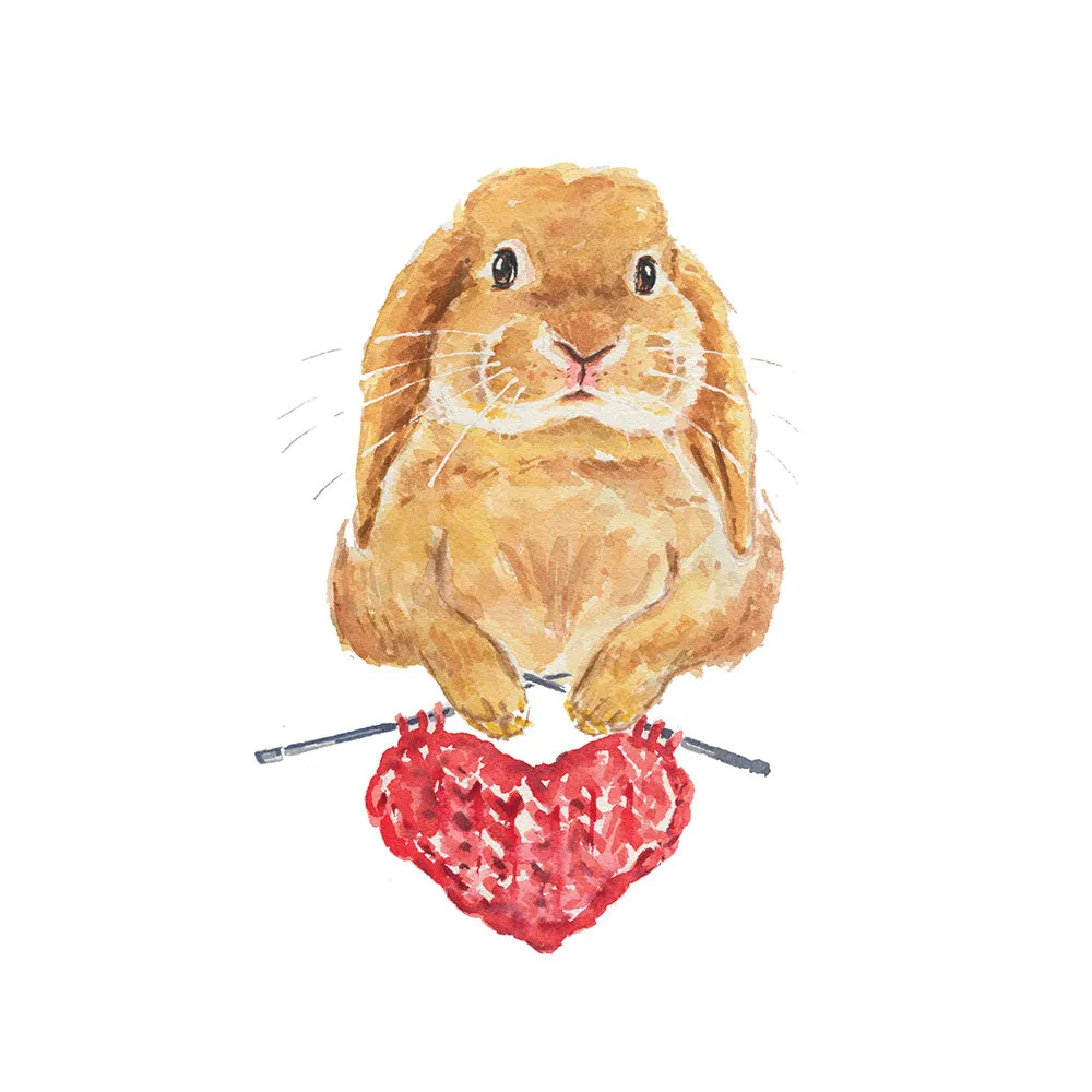 Knitterly Greeting Cards: Animals