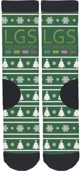 Cozy LGS Foundation Holiday Socks – Festive, Soft, and Colorful Christmas Footwear