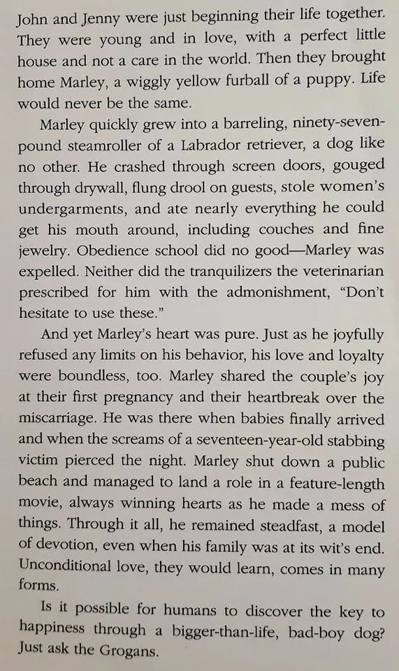 MARLEY & ME - John Grogan