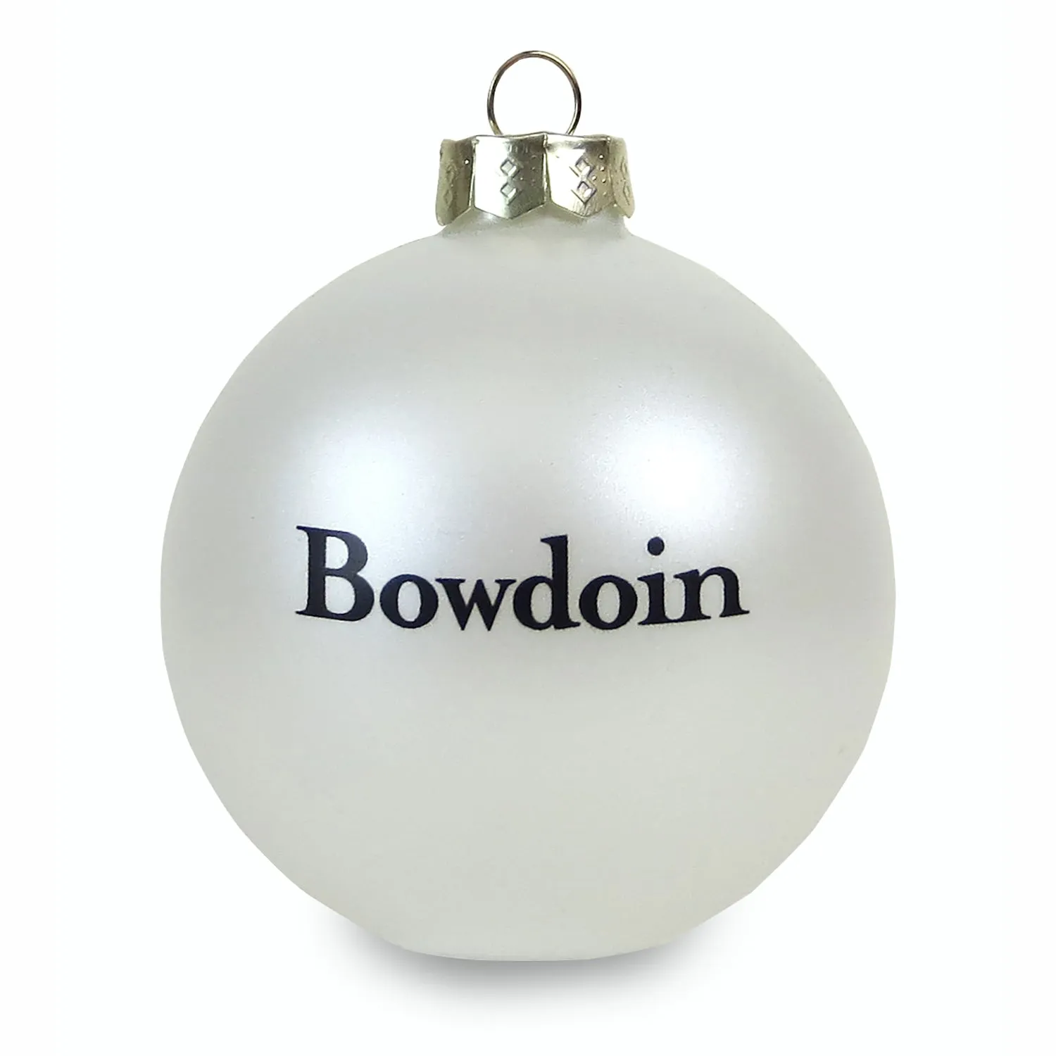Massachusetts Hall Art Bulb Ornament