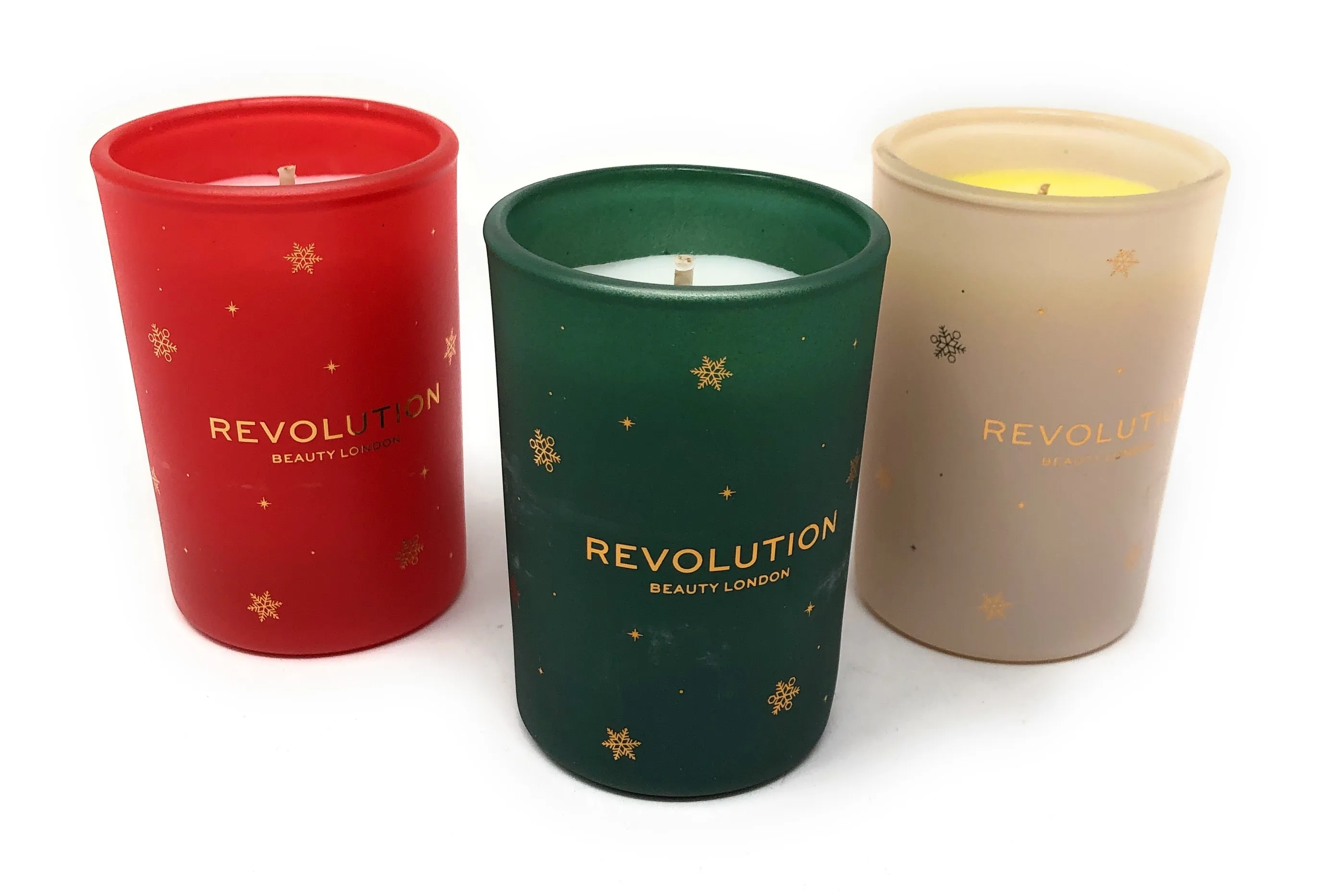 Mini Scented Candle Trio Festive Collection Gift Set