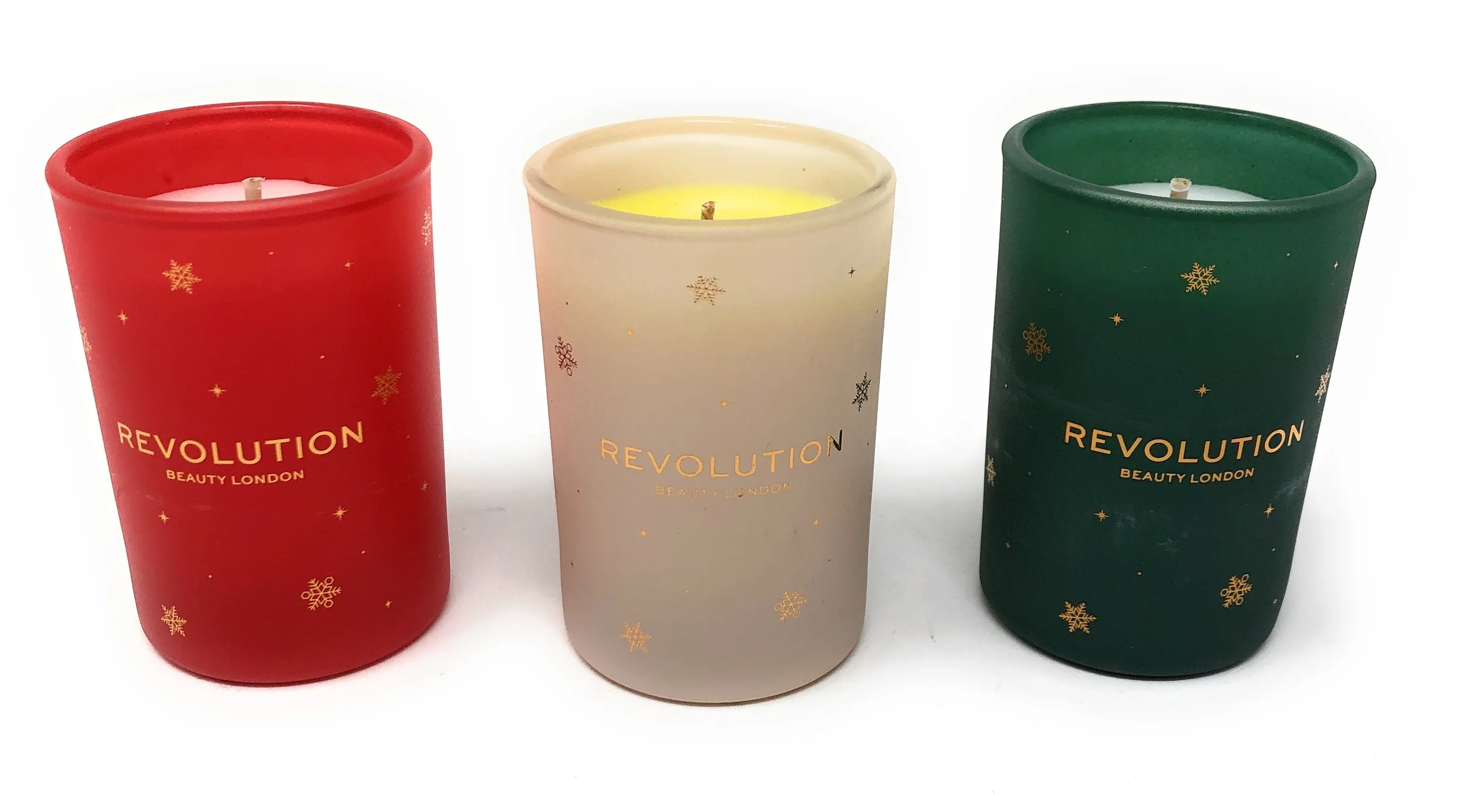 Mini Scented Candle Trio Festive Collection Gift Set