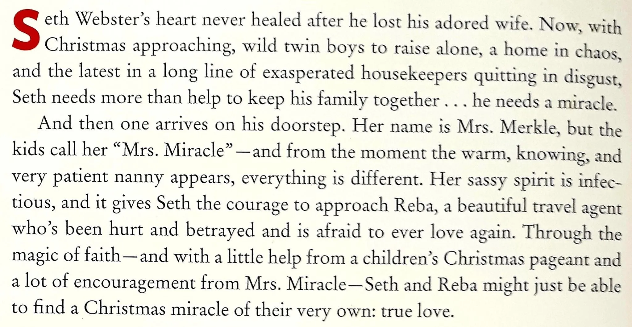 MRS. MIRACLE - Debbie Macomber